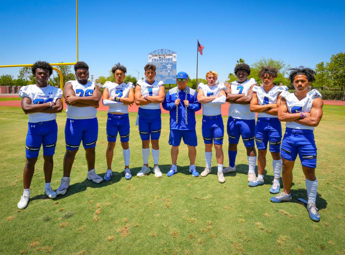2022 Preseason Football Power 25 Photo Shoot with Chandler. Photo-Steven Davis36